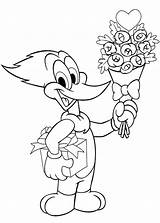 Woody Woodpecker coloring Pages To Download And print For free sketch template