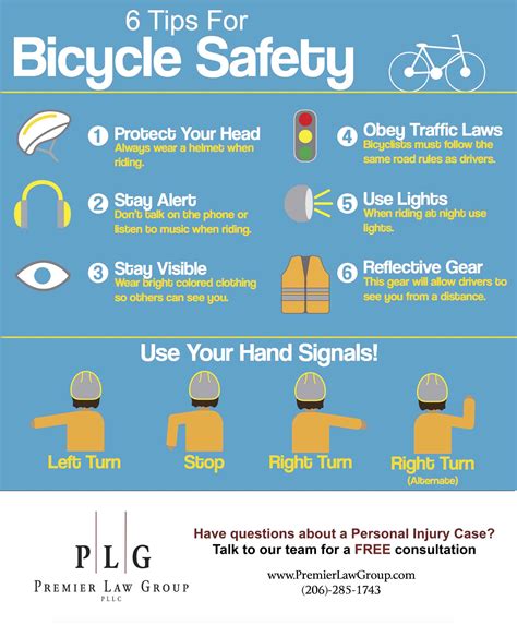 6 Tips For Bicycle Safety - Seattle Personal Injury Lawyers: Premier ...