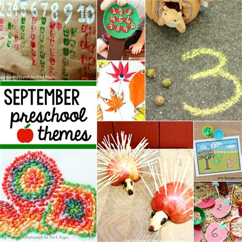 September Preschool Themes - Pre-K Pages