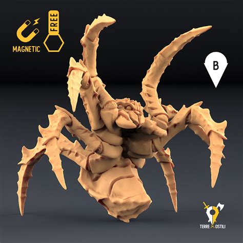 Giant spider fiendish miniature Dungeons and dragons, DnD , Age of ...