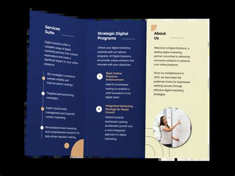 Free Double Gate-Fold Brochure Templates - Venngage