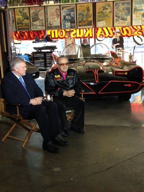 George Barris at his museum in California. | George, Batmobile, Scenes