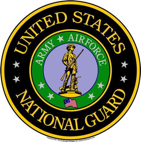 U.S. National Guard Emblem Magnet (12")