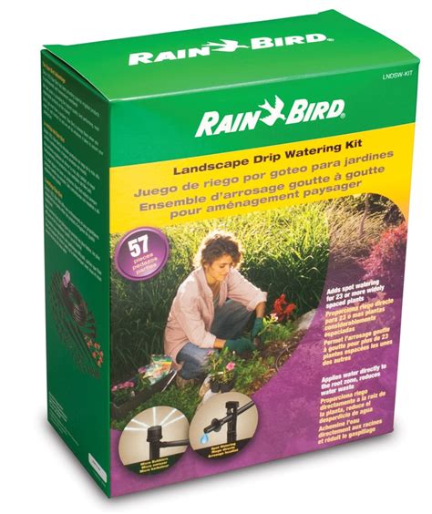 Rain Bird Landscape Drip Watering Kit - I need to set this up for the patio. | Rain bird, Drip ...