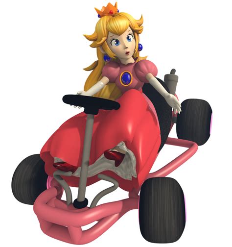 128 Mario Kart Princess Peach Svg SVG PNG EPS DXF File