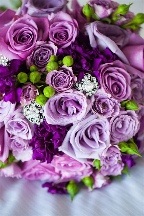 Purple Roses Bouquet