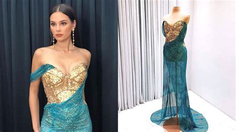 The gown Catriona Gray was unable to wear at Miss Universe 2018 pageant ...