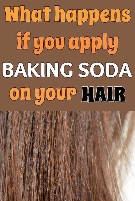 What Happens If You Apply Baking Soda On Your Hair | Lighten hair ...