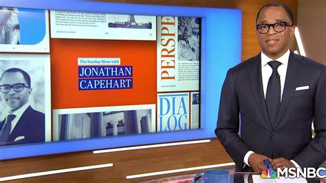 Jonathan Capehart Thanks His Family, NBC News For 'The Sunday Show ...