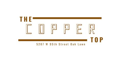 The Copper Top -Drink Menu