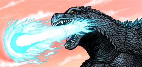 Godzilla's Atomic Breath by WaniRamirez on DeviantArt