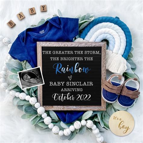 22 Rainbow Baby Announcement Ideas - Just Simply Mom