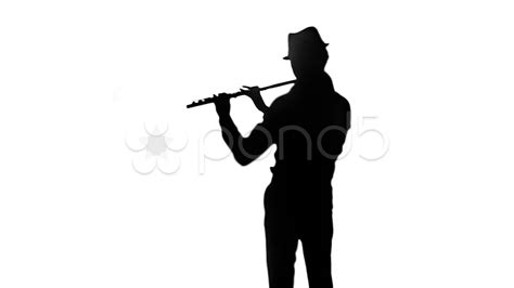 Flute Player Silhouette at GetDrawings | Free download