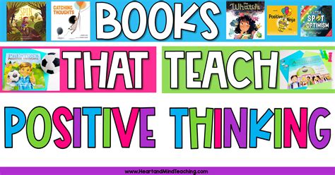 Children's Books about Positive Thinking - Heart and Mind Teaching