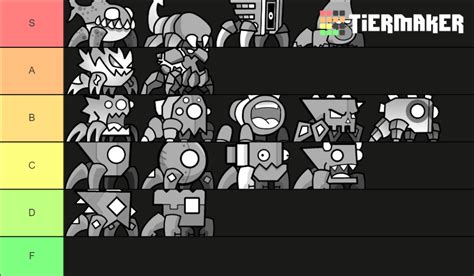 geometry dash spider #11 Tier List (Community Rankings) - TierMaker