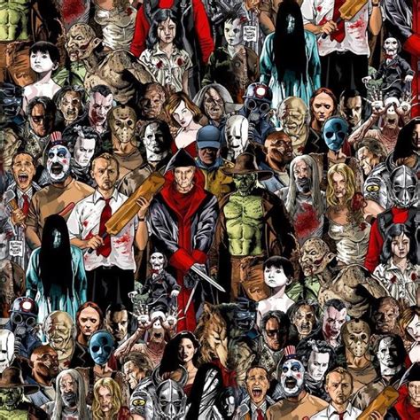 Horror Movie Villains – Pattern Crew