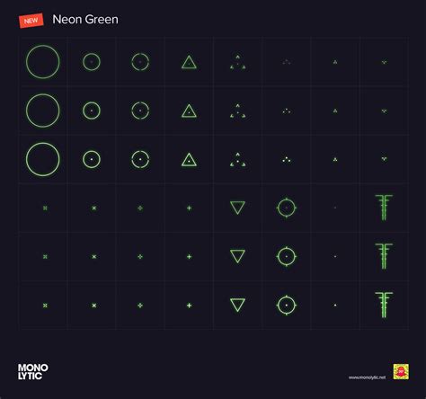 Julius Lattke - Free Neon Crosshair Pack