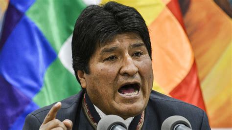 Evo Morales: Bolivia's president quits over electoral fraud claims | World News | Sky News