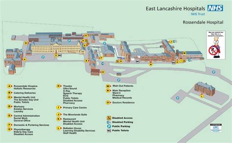 Rossendale Hospital Map - Haslingden Road Rossendale Lancashire England ...