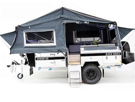 Dominator - Pop Up Campers - Black Series in 2021 | Popup camper, Pop up camper, Camper