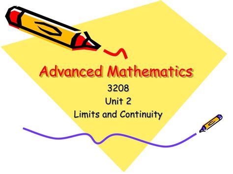 PPT - Advanced Mathematics PowerPoint Presentation, free download - ID ...