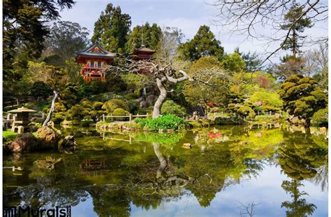 Japanese Tea Garden Wall Mural