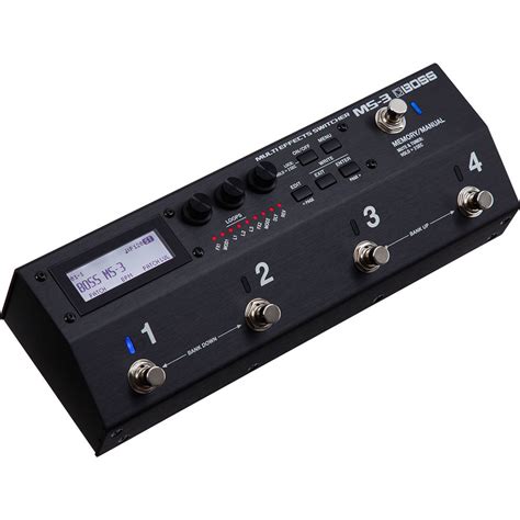 BOSS MS-3 Multi-Effects Switcher with Onboard Processing MS-3