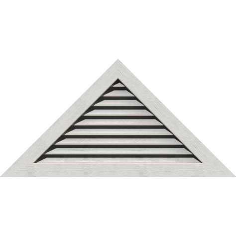 48"W x 18"H Triangle Gable Vent (63"W x 23 5/8"H Frame Size) 9/12 Pitch ...