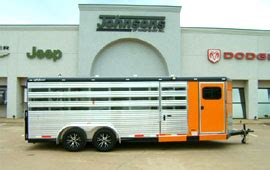 Johnson's of Kingfisher: horse trailer dealer Oklahoma, livestock trailer dealer Oklahoma, 2 ...