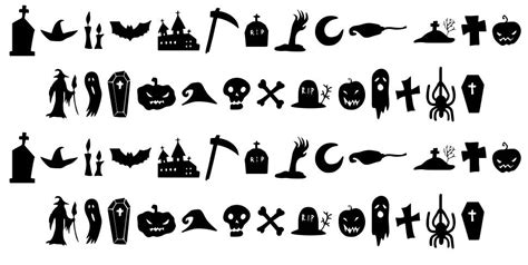 Halloween Clipart font by Muhammad Yafinuha | FontRiver