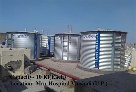 Fire Safety Water Tank, For Storage at Rs 90000/piece in Ghaziabad | ID: 27089064397