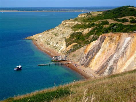 Coloured sands of the Isle of Wight | Isle of wight, Wonders of the world, Colored sand