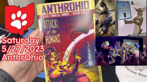 Attending My First Furry Convention | AnthrOhio 2023 | Saturday 5/27 - YouTube