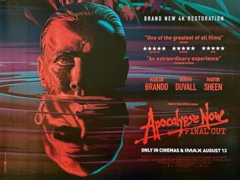 Original Apocalypse Now: Final Cut Movie Poster - Marlon Brando