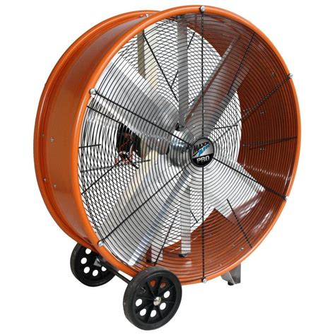 MaxxAir 30 in. Industrial Heavy Duty 2-Speed PRO Drum Fan-BF30DDORGPRO - The Home Depot