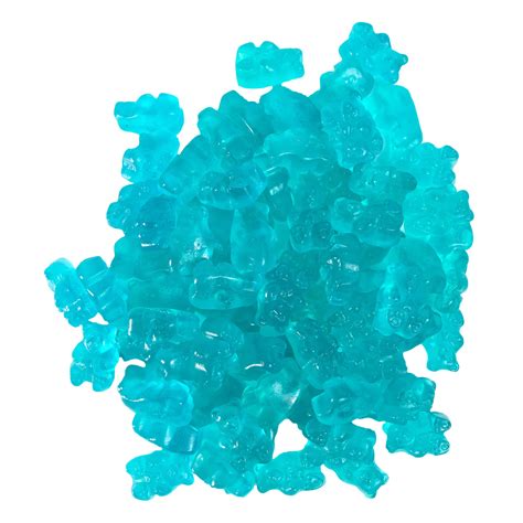 Light Blue Watermelon Gummy Bears Bulk | LorentaNuts.com