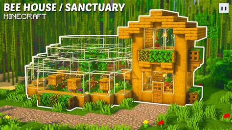 Minecraft : How to Build a Bee Sanctuary/House | Small & Simple - YouTube