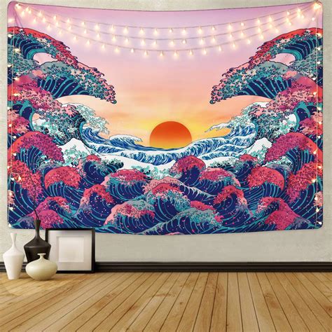 Wave Tapestry - Ocean Tapestry | Tapestry Girls