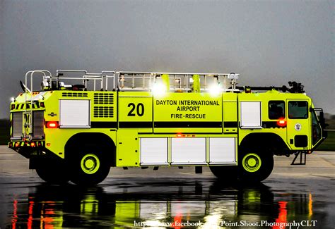 Dayton Airport Fire Department Fire Truck. Fire Equipment, Heavy ...