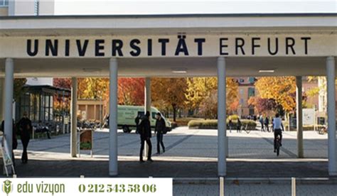 Erfurt Üniversitesi - University of Erfurt | Yurtdışı eğitim danışmanlığı