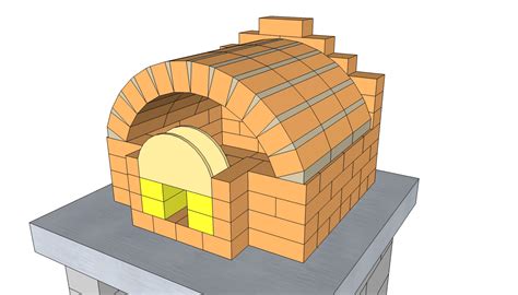 Woodwork Outdoor Brick Oven Kit PDF Plans