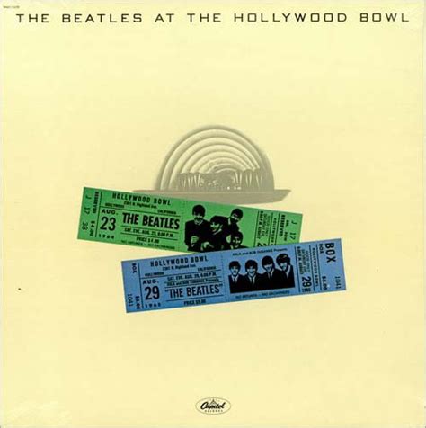 The Beatles - The Beatles At The Hollywood Bowl (1977, Embossed cover ...