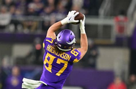 Tight end T.J. Hockenson cherishes first Vikings touchdown, hopes to ...