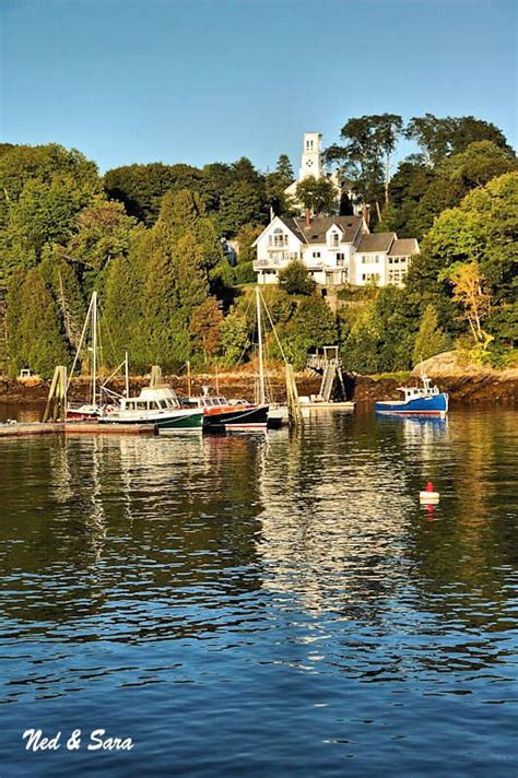 * Rockport, Maine, USA I don't remember the name of the town we visited... But here a pretty ...