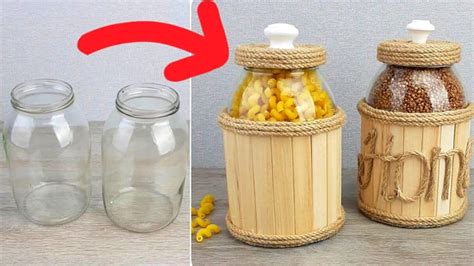 DIY Decorative Glass Jar