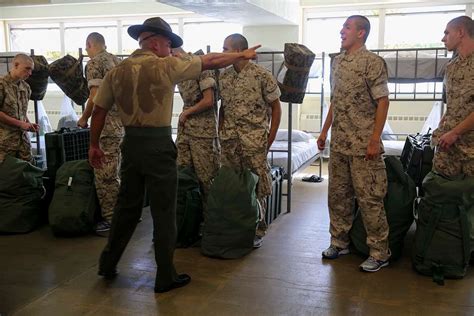 A drill instructor from Kilo Company, 3rd Recruit Training - PICRYL - Public Domain Media Search ...