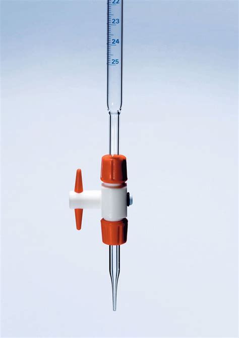 Volumetric burette. A buret or burette is graduated tube of glassware ...