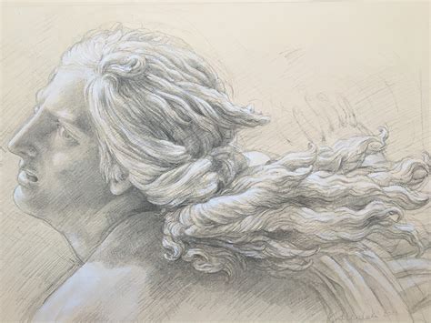 Silverpoint drawing on Behance