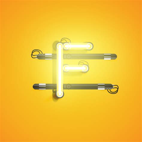 High detailed neon character from a set, vector illustration 451863 ...