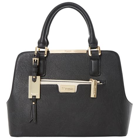 Dune Domino Multi Compartment Tote Bag in Black | Lyst